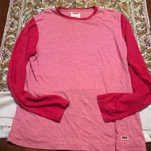 Levi’s red long sleeve T-shirt, medium